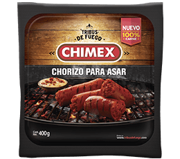 Empaque Chorizo para asar Chimex Empaque Chorizo para asar Chimex